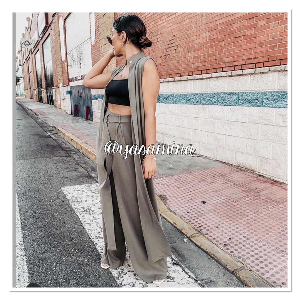 Last🔥🔥Zara knit  pants bloggers favorite - Picture 13 of 16